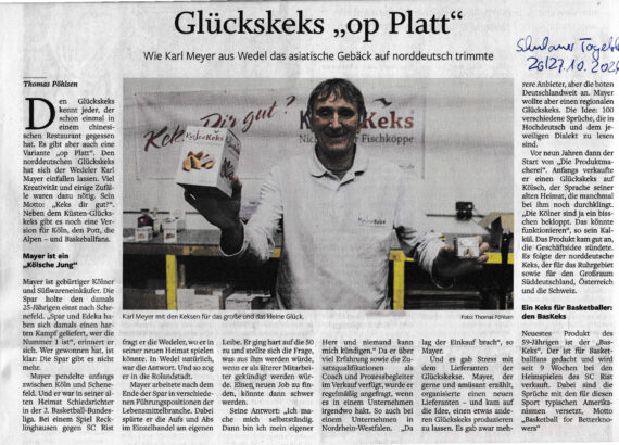 Wedel-Schulauer Tageblatt 26./27.10.2025